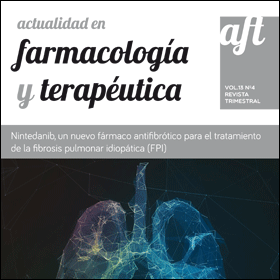 Nintedanib, un nuevo fármaco antifibrótico para el tratamiento de la fibrosis pulmonar idiopática (FPI).